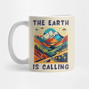 the earth is calling Mug